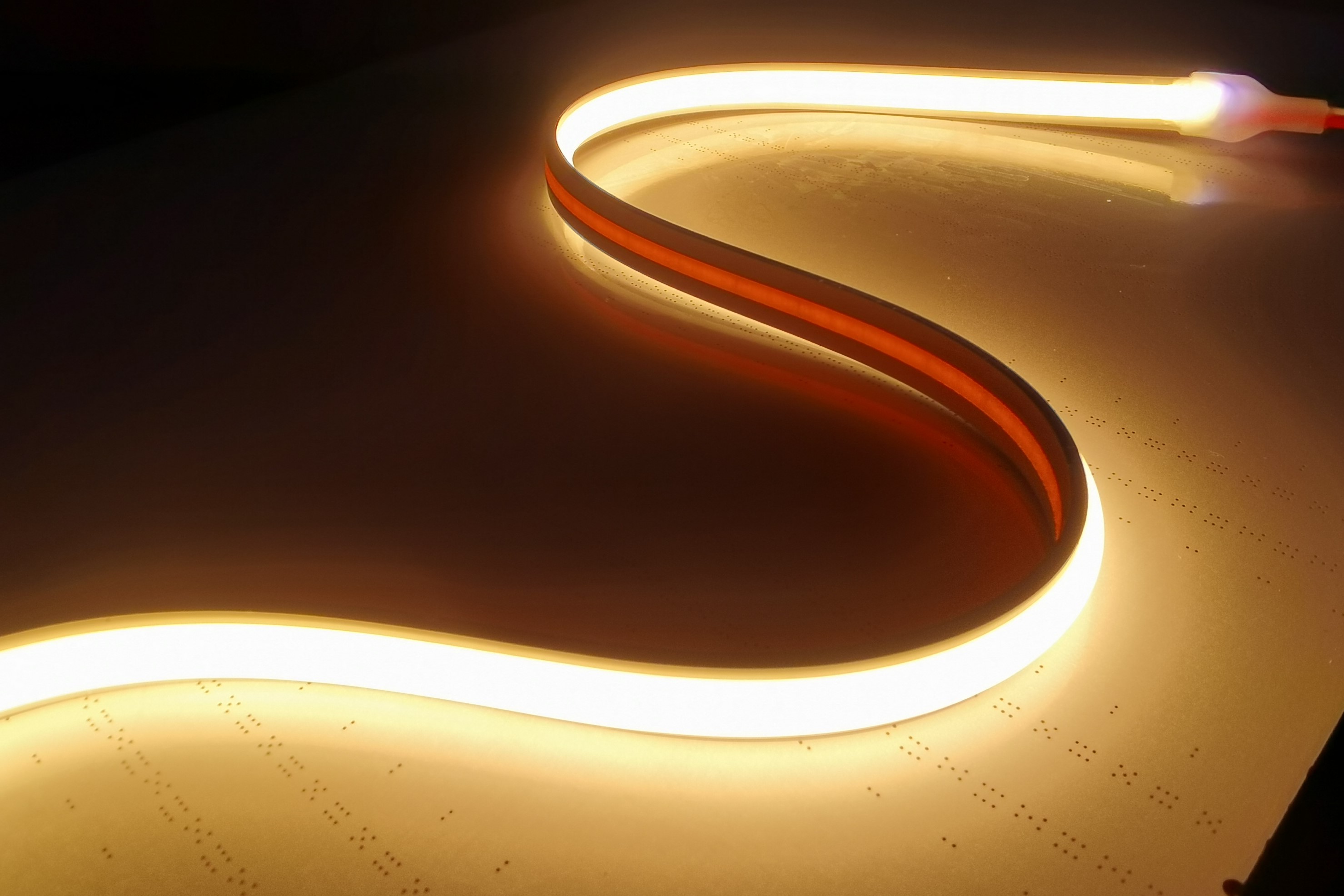 nessun punto luminoso striscia luminosa a led COB