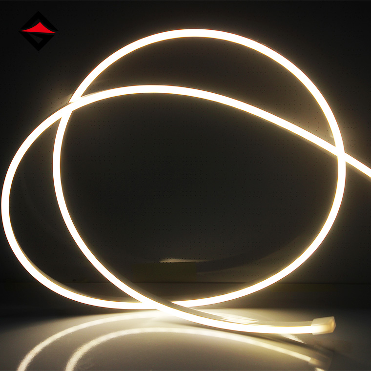 Nuova scelta per l'illuminazione della mostra di armadietti e casa: striscia luminosa al neon da 4*8mm