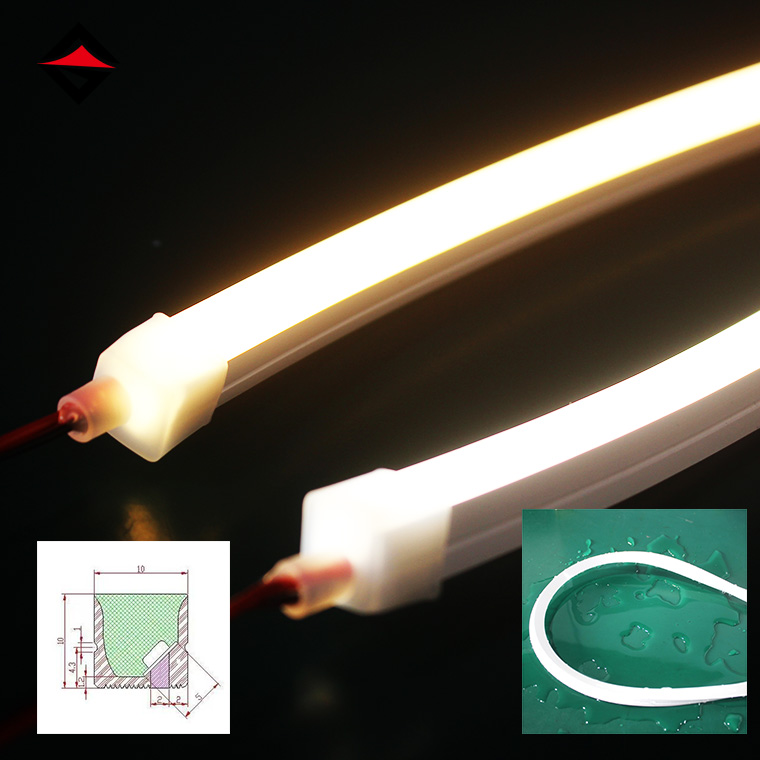 Striscia luminosa al neon a LED da 10*10 mm di alta qualità