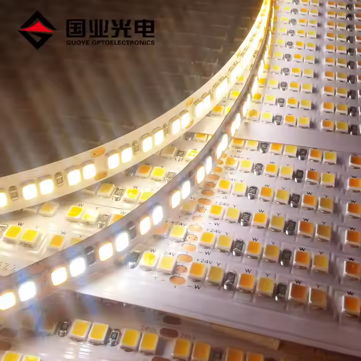 Scopri CCT con strisce luminose: tecnologia regolabile alla temperatura del colore